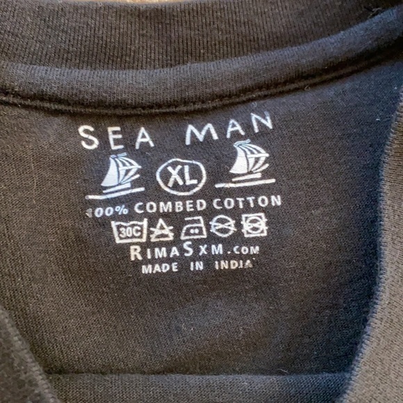 Aruba one happy island eat. 1499 athletic style men’s t-shirt XL black tee - Picture 4 of 4